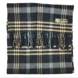 100% Cashmere English scarf